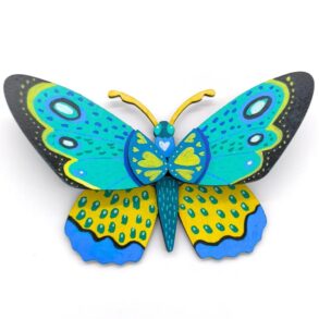 Mariposa pequeña colorida