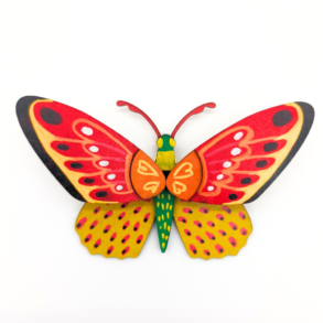 Mariposa pequeña colorida