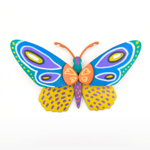 Mariposa pequeña colorida