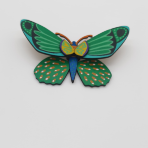 Mariposa pequeña colorida